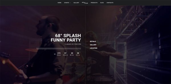 Download MTX Club Dark is a clean, and unique HTML template for Night Clubs, Bars, Clubs, Nightlife, Parties