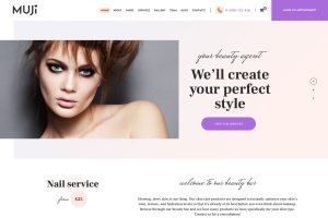 Download Muji | Beauty Shop & Spa Salon WordPress Theme