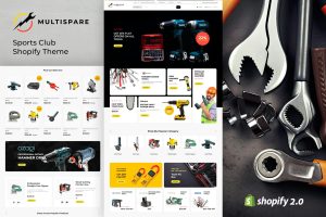 Download Multispare - Hardwares, Tools  Shopify Theme. Supplying products, leading manufacturer,Technology,Commercial, Automotive vehicle ecommerce,2.0shop