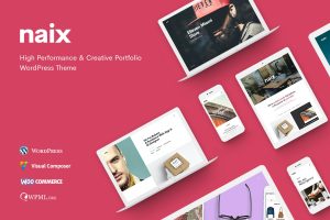 Download Naix - Creative Portfolio WordPress Theme