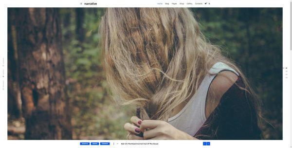 Download Narrative - Portfolio WordPress Theme 1-click Demo Install, eCommerce, 20+ Portfolio styles, Visual Page Builder (WPBakery)