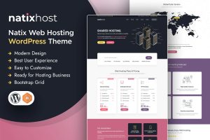 Download Natix | Web Hosting WordPress Theme Web Hosting WordPress Theme