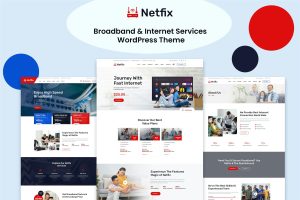 Download Netfix – Broadband & Internet Services WP Theme Netfix is a Broadband & Internet Services WordPress Theme for your Broadband and ISP business