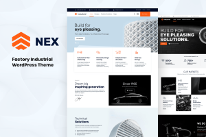 Download Nex - Industrial WordPress Theme The Ultimate Niche WordPress Theme for the Industrial Sector