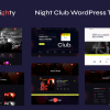 Download Night Club Bar WordPress Theme - Nighty Night Club WordPress Theme for website about: Concert, Bar, Festival, DJ.