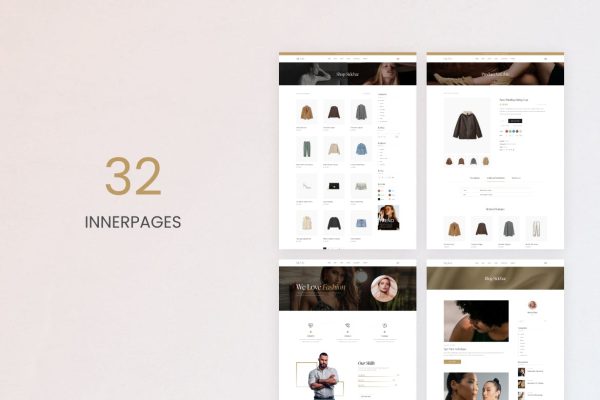 Download Nilah - Fashion, Jewelry WooCommerce Theme Fashion, WordPress, WooCommerce, Beauty, Clothing, Cosmetic, Jewelry, E-Commerce, Landing, Shop