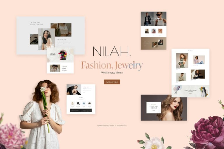 Download Nilah - Fashion, Jewelry WooCommerce Theme Fashion, WordPress, WooCommerce, Beauty, Clothing, Cosmetic, Jewelry, E-Commerce, Landing, Shop