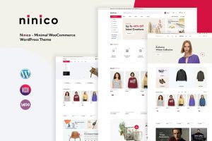 Download Ninico - Minimal WooCommerce WordPress Theme From the first glance, you will be impressed with its trendy and energetic design with smooth.