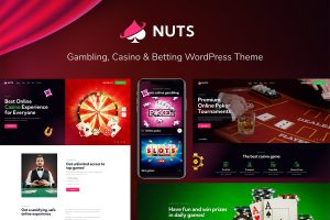 Download Nuts Gambling, Casino & Betting WordPress Theme