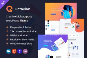 Download Octavian - Creative Multipurpose WordPress Theme Multipurpose and Creative WordPress Theme with 23+ Unique Demos Inside
