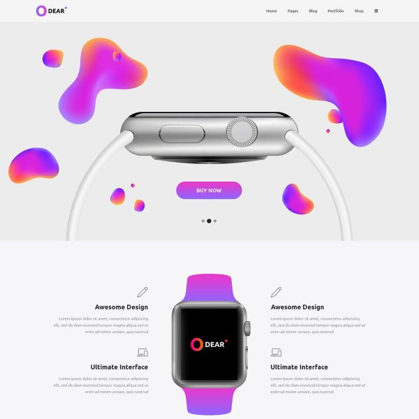 Download Odear - Multi-Concept Creative WordPress Theme Multi-Concept Creative WordPress Theme