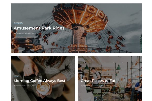 Download Ofelia - Travel Personal WordPress Blog Theme Ofelia is a travel personal photography blog WordPress theme for writing and telling stories.