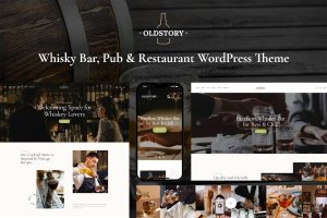 Download OldStory Whisky Bar | Pub | Restaurant WordPress Theme