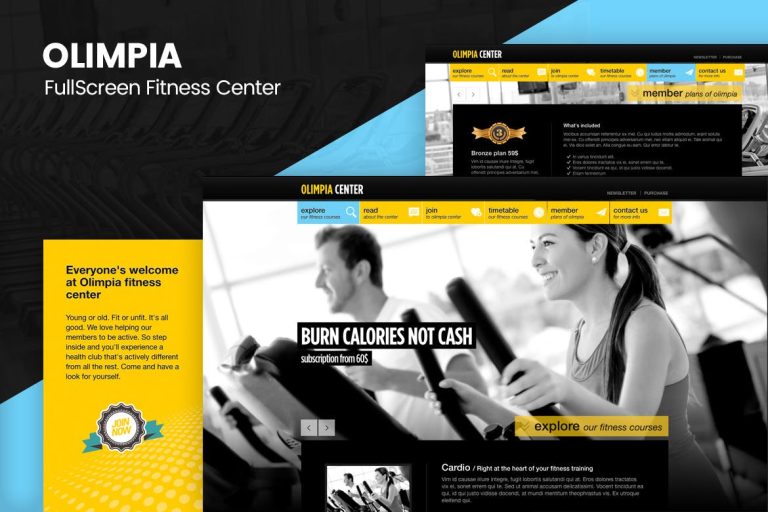 Download Olimpia Responsive Fitness Center