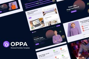 Download Oppa - Personal Portfolio Web Template Creative Personal Portfolio Web Template by Nathatype
