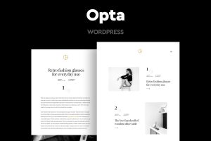 Download Opta - Minimal Portfolio and Photography Theme Minimal & responsive WordPress theme perfect for portfolio, blog & fashion website