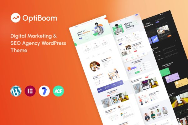 Download OptiBoom – Digital Marketing & SEO Agency Digital Marketing & SEO Agency WordPress Theme