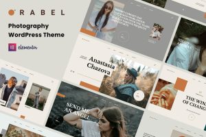 Download Orabel - Photography Portfolio WordPress Theme Fashionable, clean and minimal, Photography Portfolio Elementor WordPress Theme, Photo Gallery