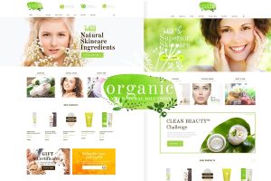 Download Organic Beauty Beauty Store & Natural Cosmetics WordPress Theme