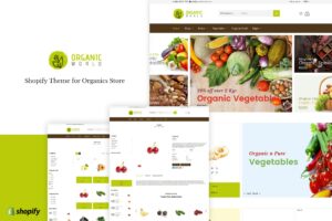 Download Organic | Shopify Theme for Organics Store Organic Produce, Organic Farm, Millets, Honey, Spinach, Fruits, Country Egg, Chicken, Pig Sales...