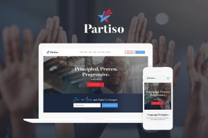Download Partiso Political WordPress Theme for Party WordPress Theme