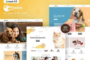Download Peekio - Pet Shop & Pet Food Shopify Theme Pet Shop & Pet Food Responsive Shopify Theme