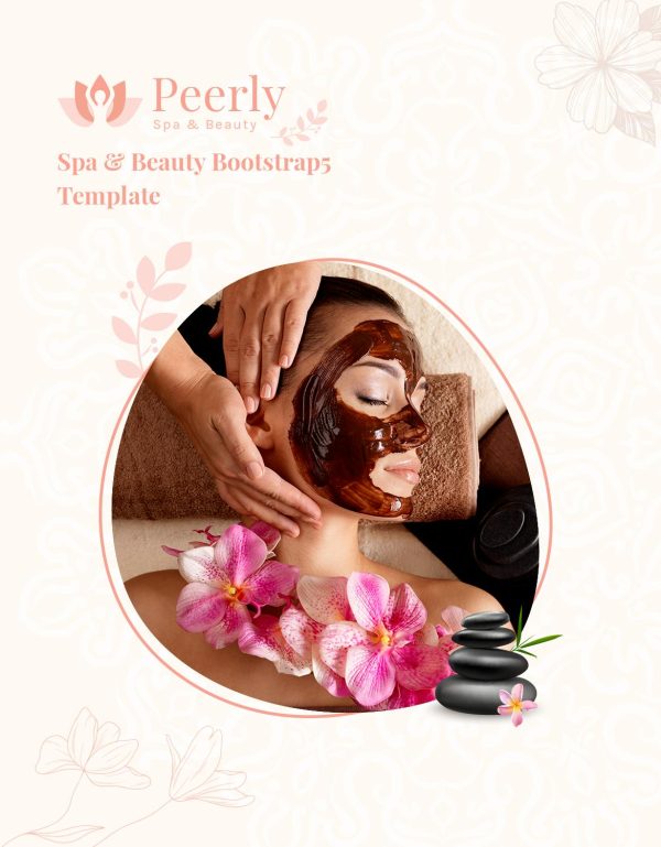 Download Peerly - Spa & Beauty Bootstrap 5 Template It is a single homepage website template to promote your spa-related services or sell your products