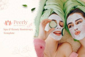 Download Peerly - Spa & Beauty Bootstrap 5 Template It is a single homepage website template to promote your spa-related services or sell your products