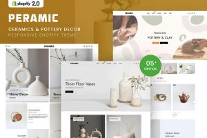 Download Peramic - Ceramics & Pottery Decor Shop 2.0 Theme Ceramics & Pottery Decor Responsive Shopify 2.0 Theme
