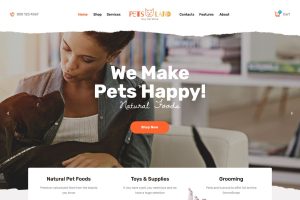 Download Pets Land | Domestic Animals Shop & Veterinary WP