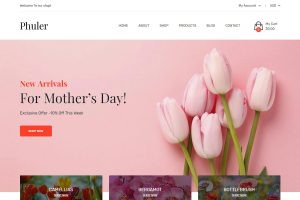 Download Phuler - Flower Shop Shopify Theme Phuler Shopify Theme offers Theme Color Options, Mega Menu with Image, Drop-down Menu