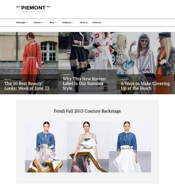 Download Piemont - Travel & Lifestyle WordPress Blog theme Perfect theme for Personal WordPress Blogging