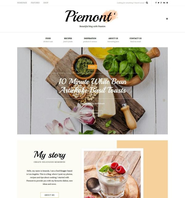 Download Piemont - Travel & Lifestyle WordPress Blog theme Perfect theme for Personal WordPress Blogging