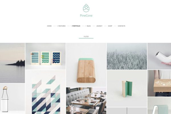 Download PineCone - Creative Portfolio and Blog for Agency Beautiful Creative Portfolio with Advanced Theme Options and Youtube/Vimeo Support