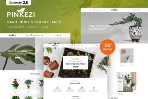 Download Pinkezi - Gardening & Houseplants Shopify Theme Gardening & Houseplants Responsive Shopify Theme