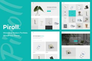 Download Piroll - Portfolio WordPress Theme Piroll is designed for designers, photographers, web agencies and studios, freelancers and so on