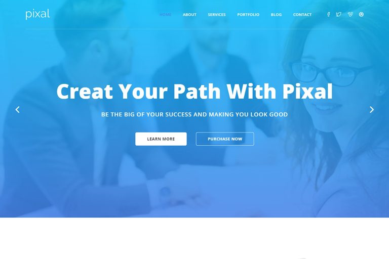 Download Pixal - Creative Multipurpose Template Creative Multipurpose HTML template is everything for a modern industry needs to create a website