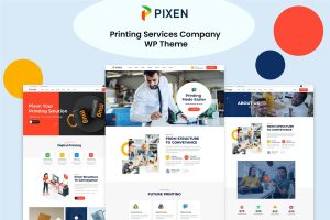 Download Pixeen - Printing Services Company WordPress Theme Pixeen is a fresh, colorful & vibrant Type Design & Printing Services WordPress Theme.