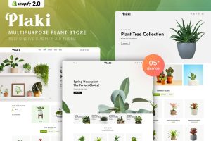 Download Plaki - MultiPurpose Plant Store Shopify 2.0 Theme MultiPurpose Plant Store Shopify 2.0 Theme