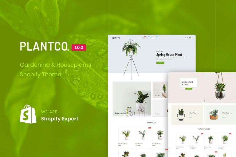 Download PLANTCO - Gardening & Houseplants Shopify Theme Gardening & Houseplants Shopify Theme