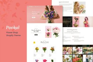 Download Pookal - Flower Shop and Florist Shopify Theme eCommerce Store to Gifts, bouquet, Florist, Live Plants, Artificial Flowers for Festive Celebration