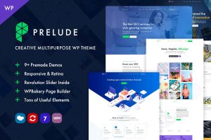 Download Prelude - Creative Multipurpose WordPress Theme Powerful Multipurpose WordPress Theme With Unlimited Customization Options and Features Inside