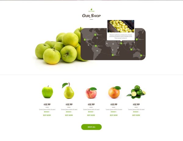 Download Preston Fruit Company & Organic Farming WordPress Theme