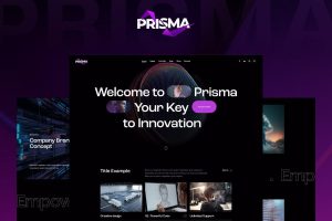 Download Prisma Digital Startup & App WordPress Theme + AI