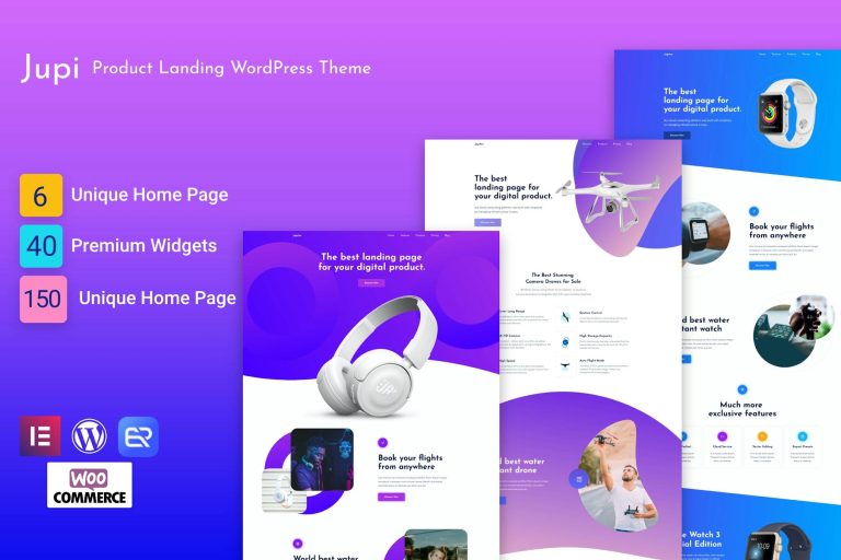 Download Product Landing Theme Product Landing Woocommerce Theme