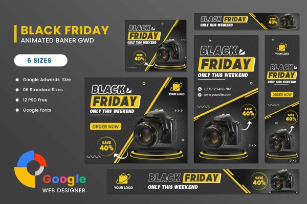 Download Product Sale Black Friday HTML5 Banner Ads GWD Product Sale Black Friday HTML5 Banner Ads GWD