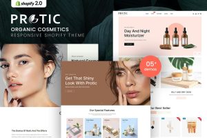 Download Protic - Organic Cosmetics Shopify Theme Organic Cosmetics Responsive Shopify Theme
