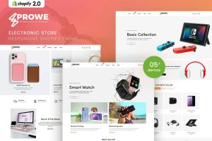 Download Prowe - Electronic Store Responsive Shopify Theme Electronic Store Responsive Shopify 2.0 Theme