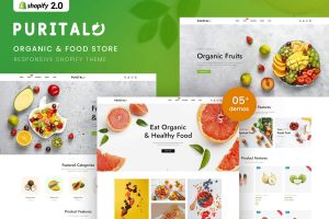 Download Purital - Organic & Food Store Shopify 2.0 Theme Organic & Food Store Shopify 2.0 Theme