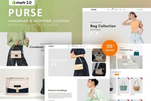 Download Purse - Handbags & Shopping Clothes Shopify Theme Handbags & Shopping Clothes Responsive Shopify Theme